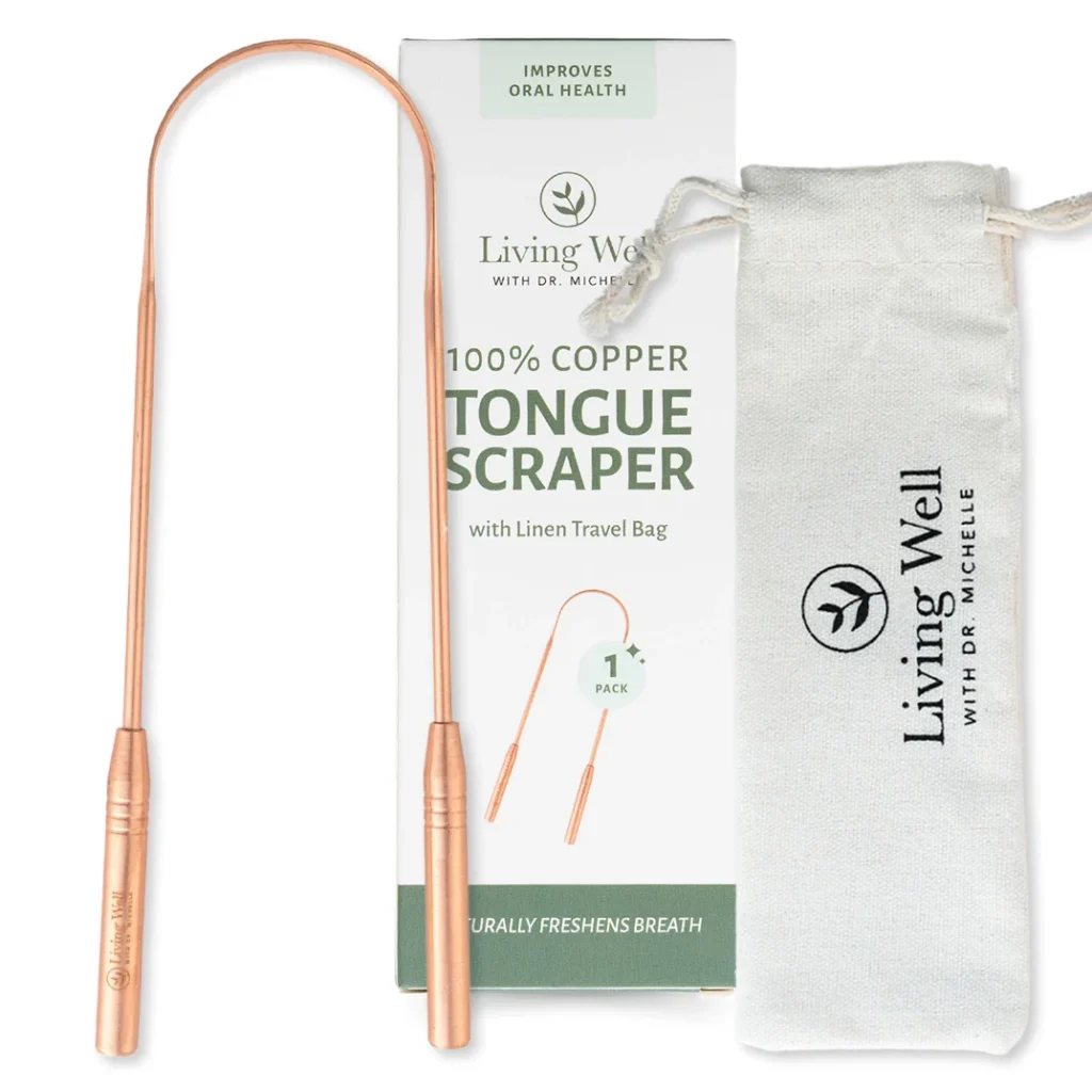 Copper Tongue Scraper